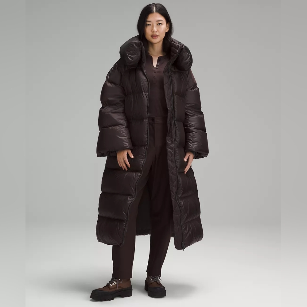 NWT Lululemon Down-Filled Long Puffer Jacket